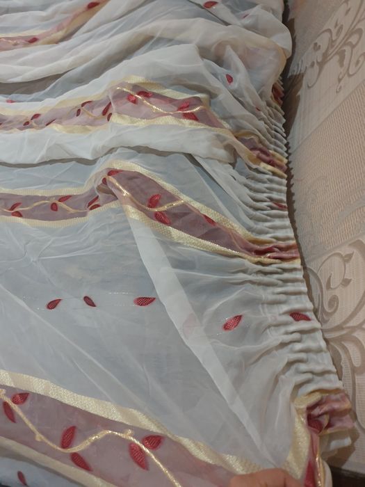 Тюль-шторы б/у в хорошем состоянии