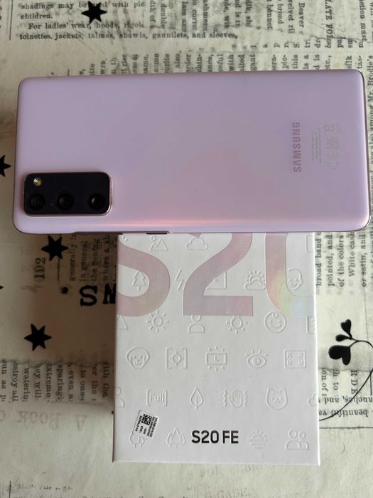 Смартфон Samsung Galaxy S20 FE, 128GB, 6GB RAM, виолетов