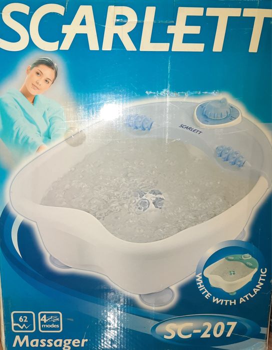 Массажер,  ванночка для ног.