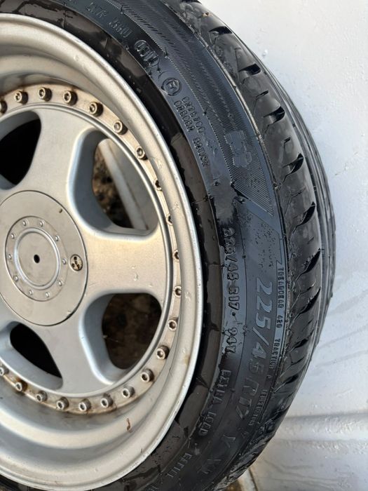 Vând Jante Keskin KT1 R17 + Anvelope Vară 225/45 R17 (Pachet Complet)