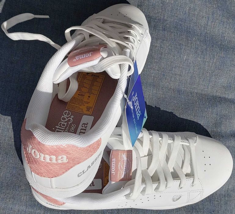 Бели дамски обувки -38 номер