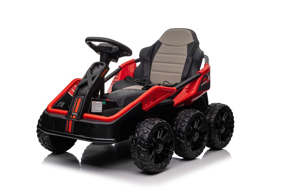 UTV electric pentru 2 copii Kinderauto BJSX2319 4X 45W 24V #RED