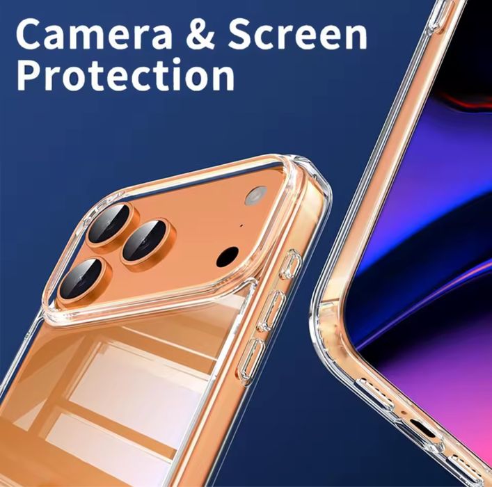 Husa silicon transparenta pt iPhone Air / 17 / 17 Pro / 17 Pro Max