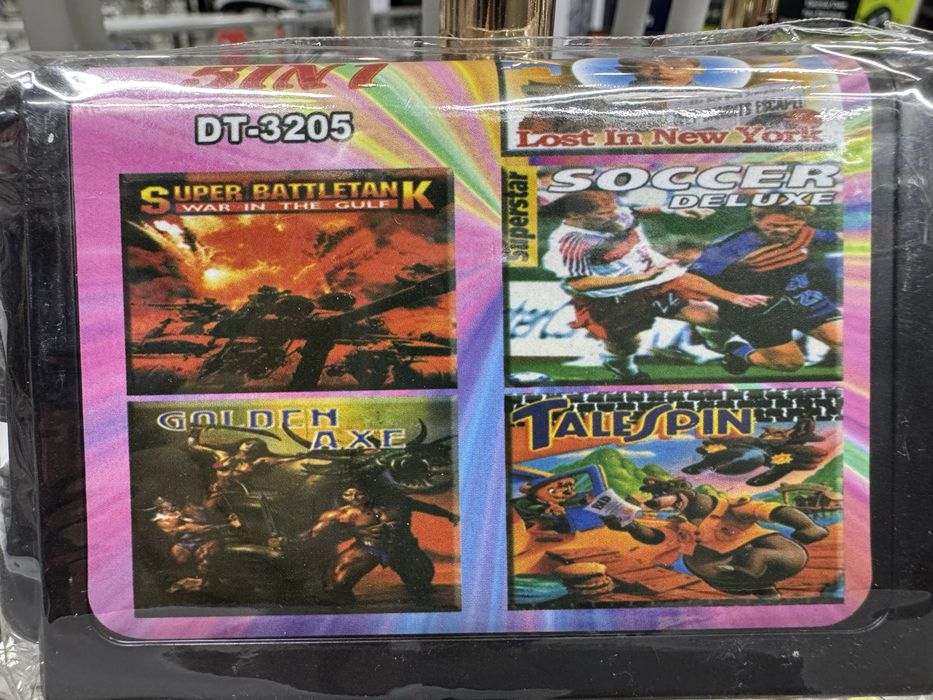 Кассеты Сега Мега драйв