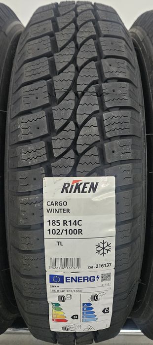 185 R14C (185/80 R14C) 102R, RIKEN (by Michelin), Anvelope iarna M+S