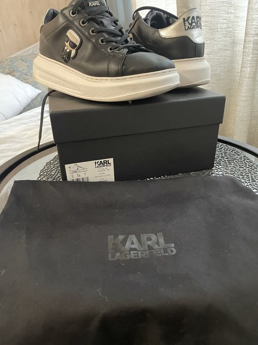 Оригинални сникърси Karl Lagerfeld Kapri – №38 – Като нови!