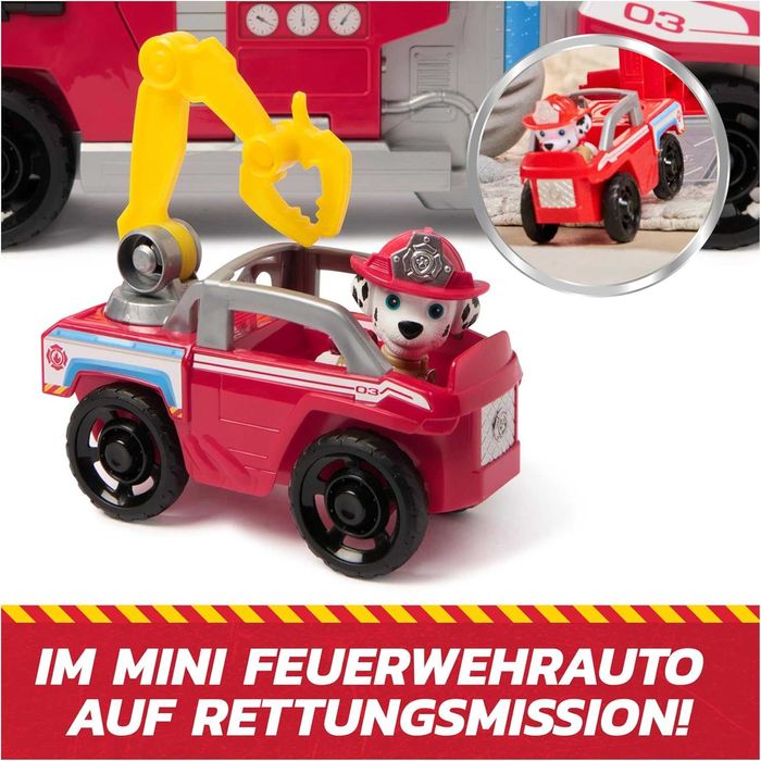 Paw Patrol Пожарната на Маршал с бързо презареждане