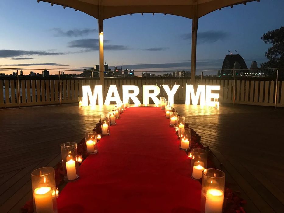 Буква Marry me Анашым