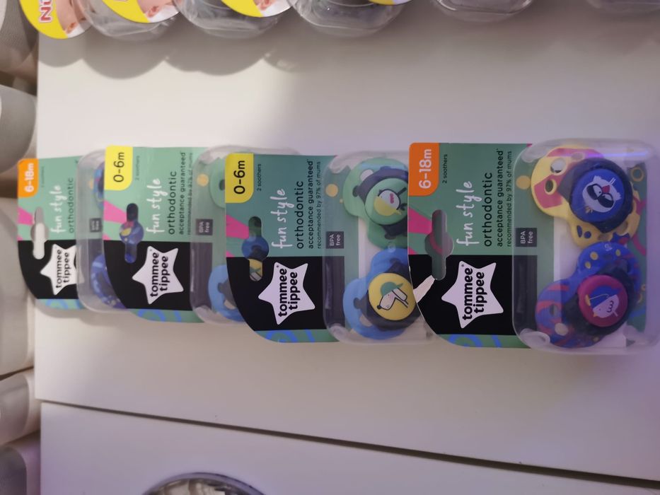 Vind suzete Nuby  decit 0-6 si 6-18 luni