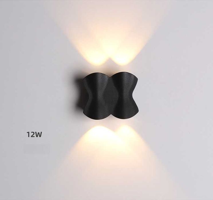 Луксозна ФАСАДНА LED ЛАМПА Външна IP 65 къща ограда двор осветление