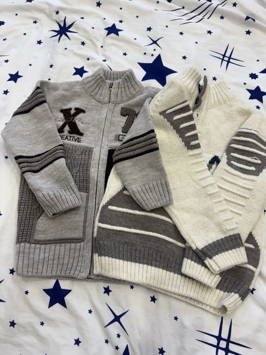 Теплая кофта на мальчика НОВАЯ