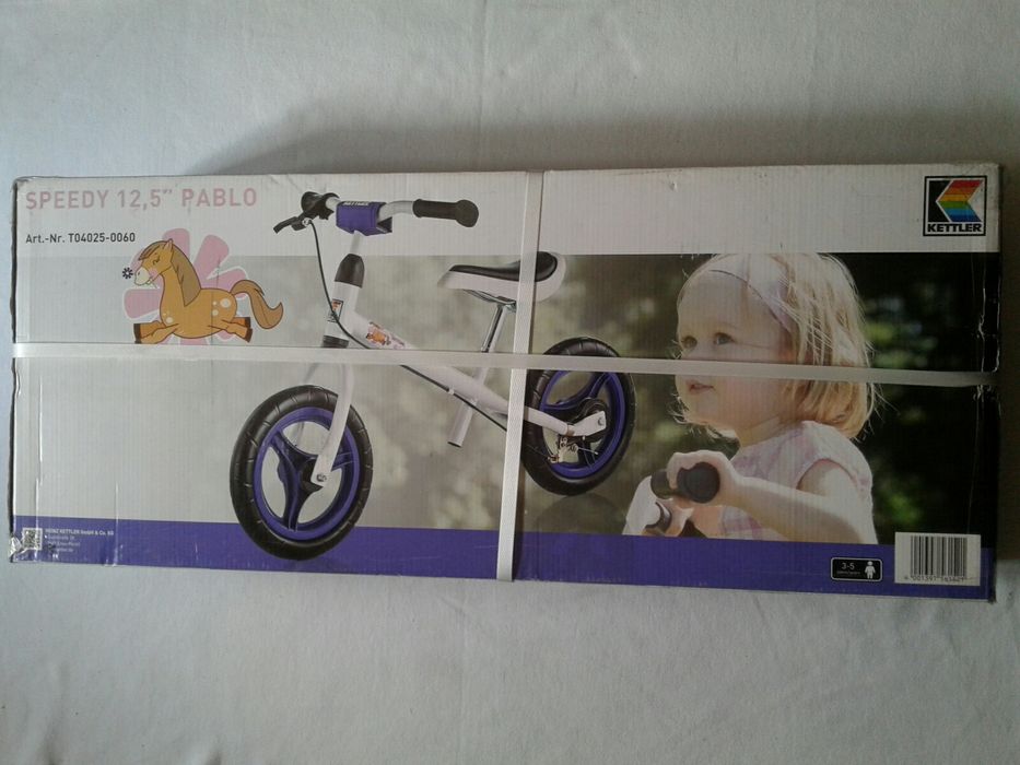 Bicicleta fara pedale Kettler Speedy 12,5" ptr.3-5ani, noua