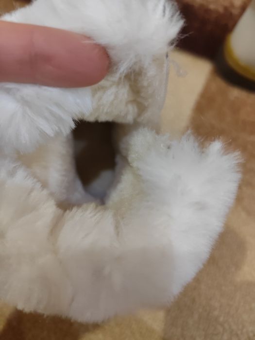 Детски зимни бели ботуши