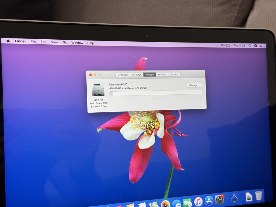 13.3’ CTO/Macbook Pro 13 2015/Core i5/16GB Ram/512GB SSD