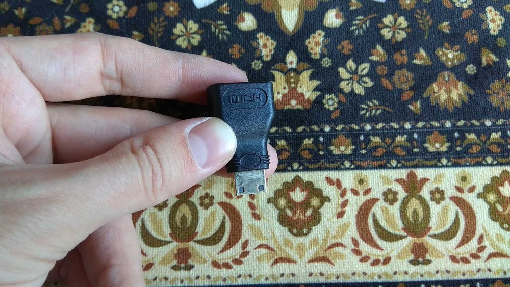 Переходник HDMI на mini HDMI адаптер