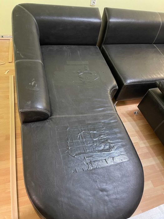 Ъглов диван 3 части