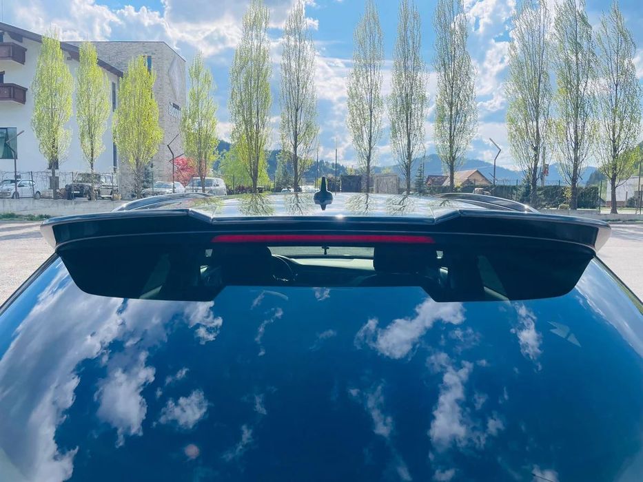 Eleron haion M4 Style compatibil cu Audi A6 C7 Avant (2010-2018) negru lucios