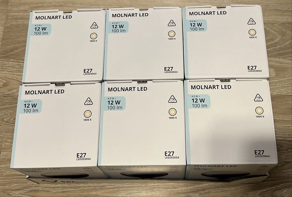 Vand ENGROSS becuri mari cu led fumurii MOLNART