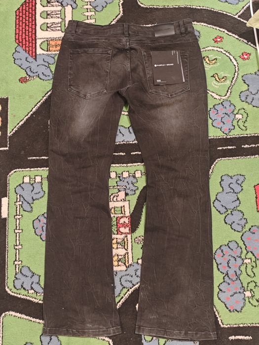 Purple brand flared jeans