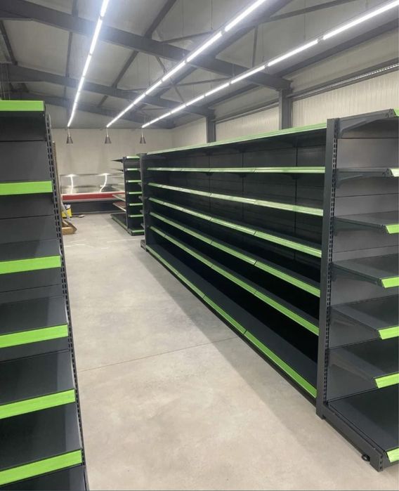 Крайстенни стелажи двустранни островни стелажи НОВИ
