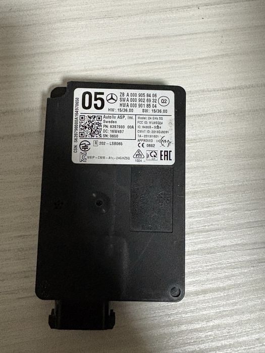 Оригинален радар сензор за mercedes A 000/905/84/06