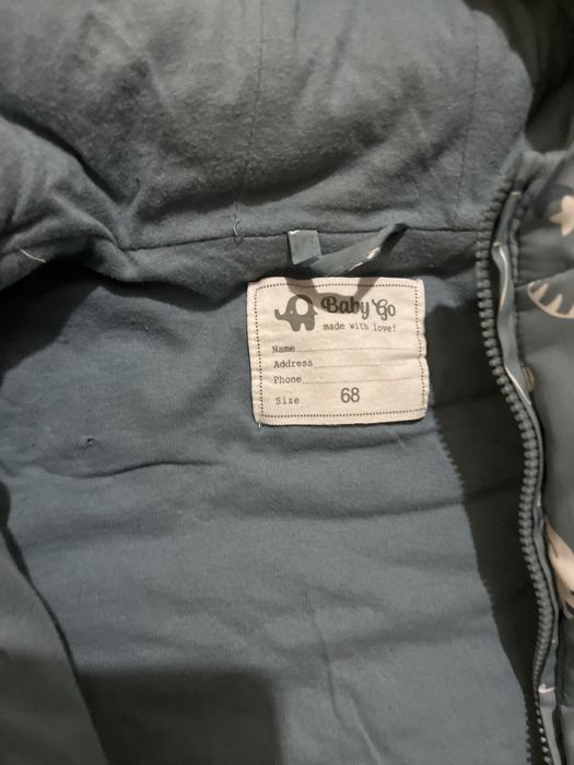 Комбенизон на мальчика весна-осень