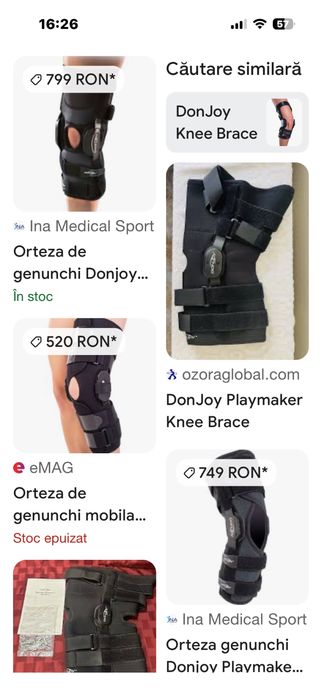 Orteza de genunchi Don Joy