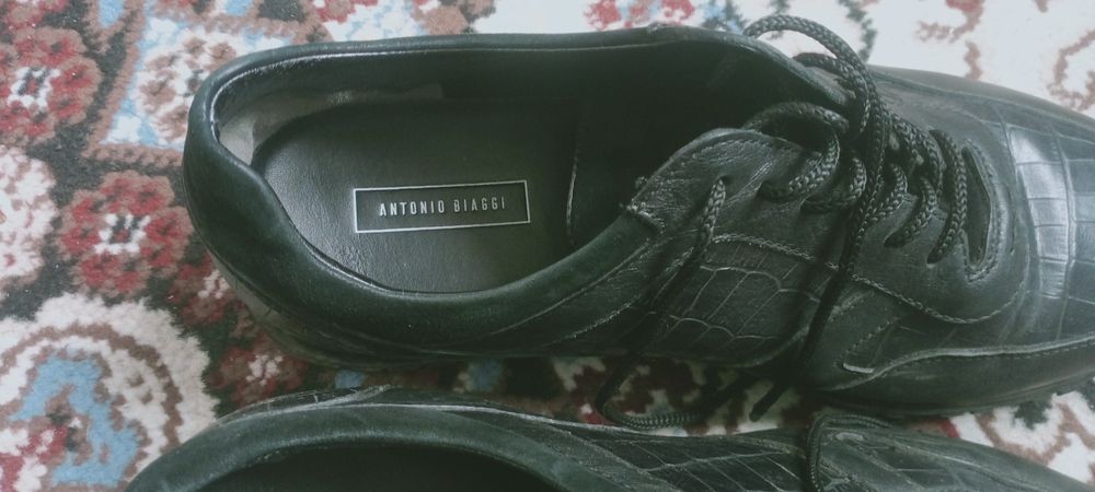 Мужские туфли кожаные