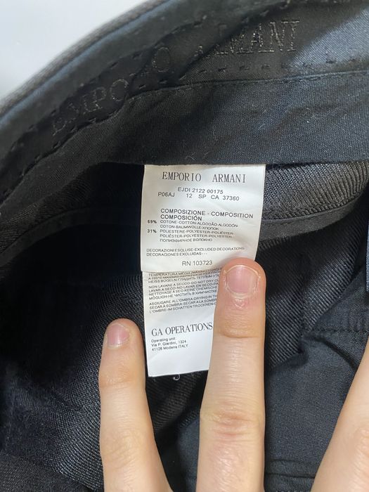 Мъжки Дънки Emporio Armani Оригинални/ Арманни маркови дънки черни