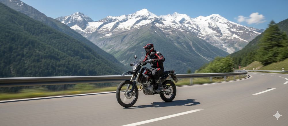 Мотоцикл эндуро bamx x44