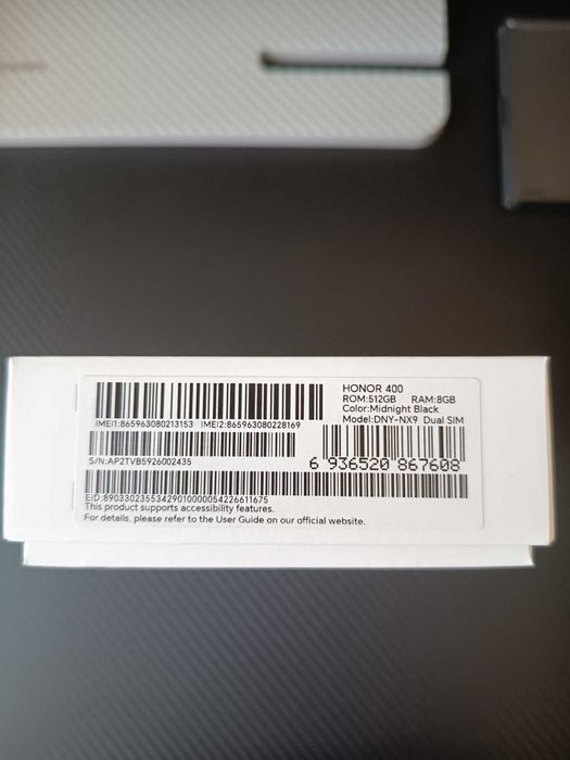 Telefon Honor 400 5G- 512.Nou! Doar vand fara schimburi,rog si ofer seriozitate