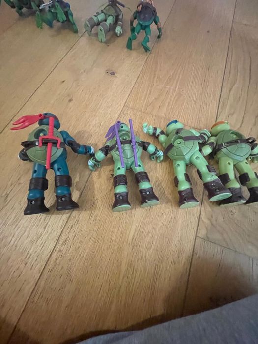 Tanc Testoasele Ninja cu accesorii+9 figurine