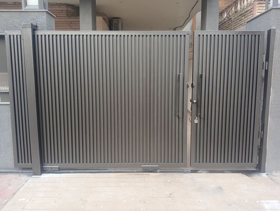 Ворота откатные под ключ