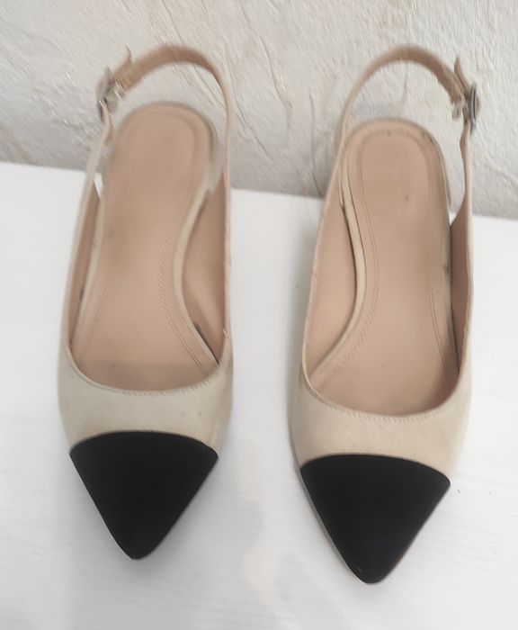 Босоножки Pull & Bear, Испания , 39 раз замшевые, каблук 3 см