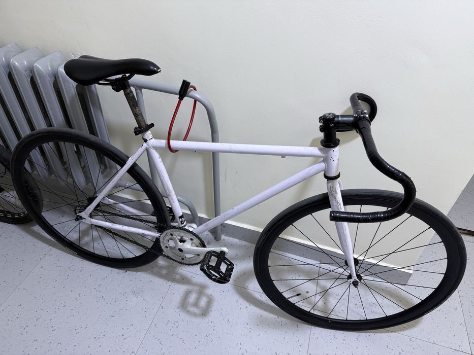 Велосипед FixedGear белый