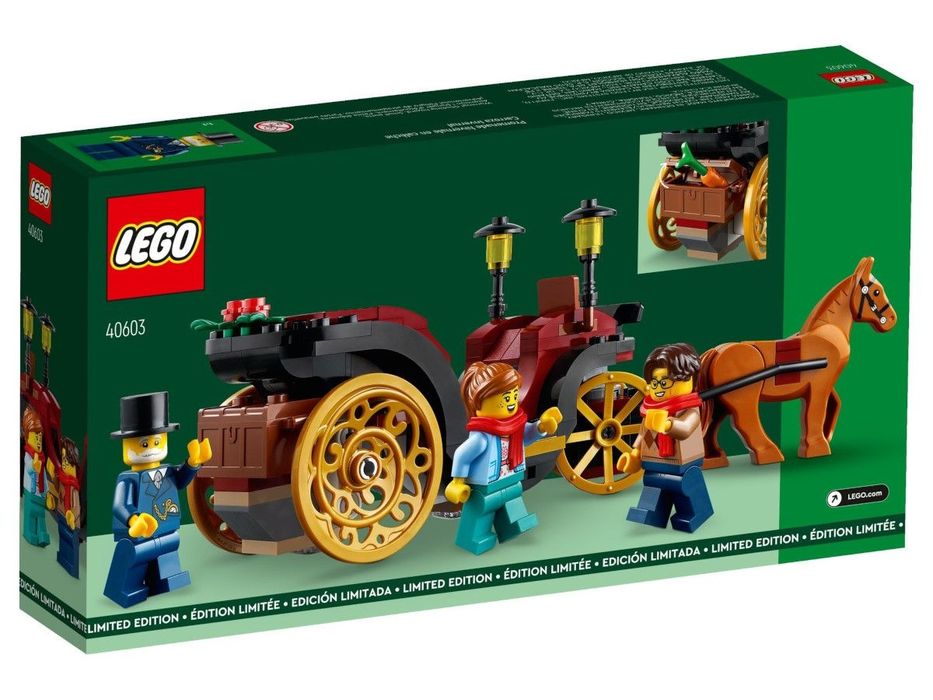 LEGO 40603 Wintertime Carriage Ride - Разходка с файтон през зимата