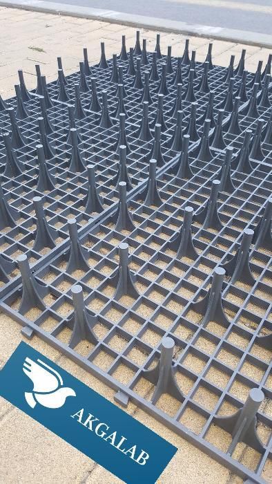 Подсилени пластмасови скари за Под, Размер 50x50см; Скара за Гълъби