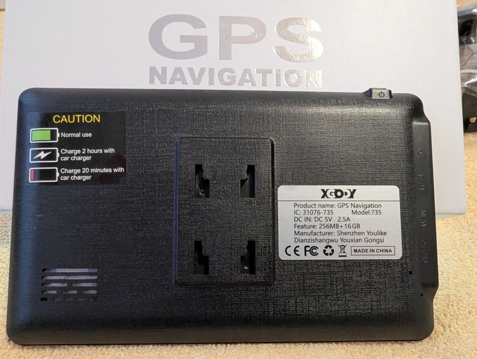 GPS Навигация за камиони и автомобили XGODY 7''