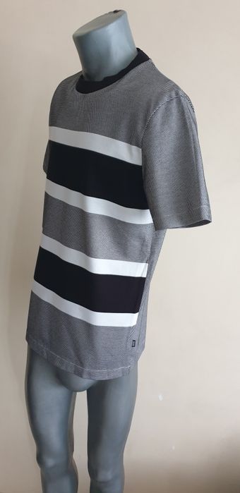 Hugo Boss Colourblock Mercerised Pique / M НОВО! ОРИГИНАЛНА Тениска!