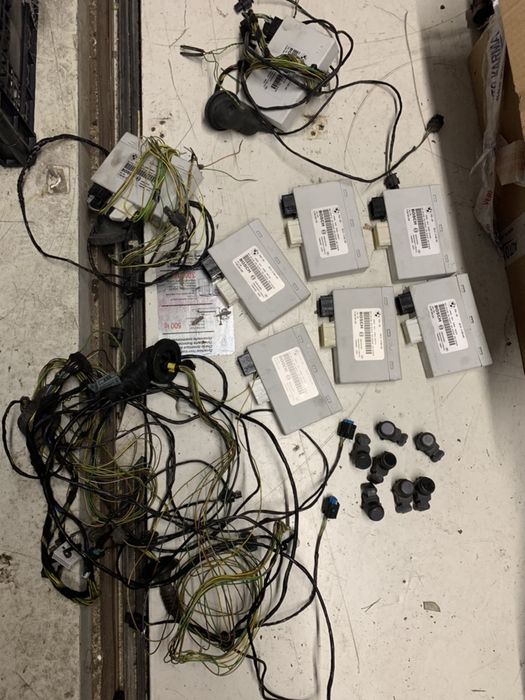 Modul pdc e90 e91 e92 senzori parcare e90 e91 e92 e87 cablaj senzori