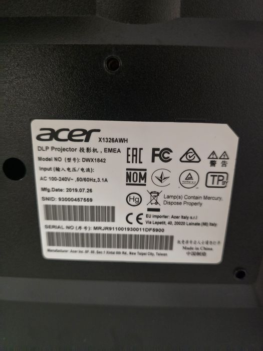 Videoproiector ACER