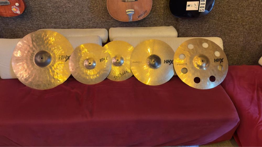 Продам комплект тарелок Sabian HHX evolution
