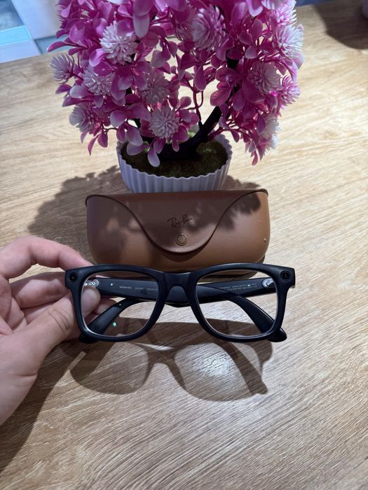 Ray•Ban Meta Transitions Graph Green Mate Black