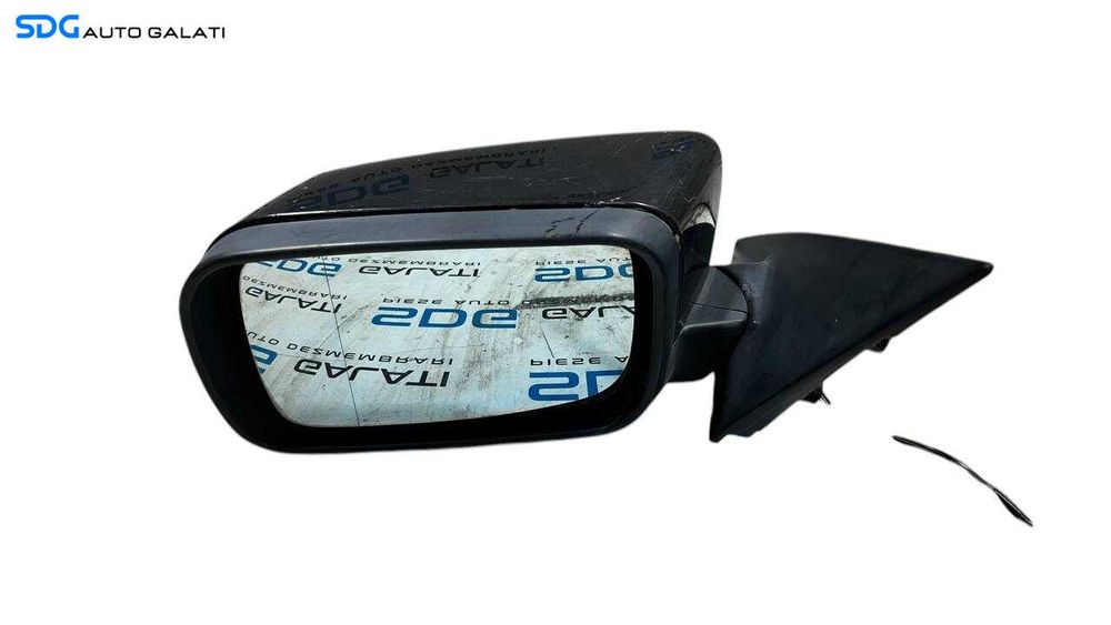 Oglinda Stanga Electrica Culoare Negru Lucios BMW Seria 3 E46 1998 - 2006 Cod 0117353 [L5983]