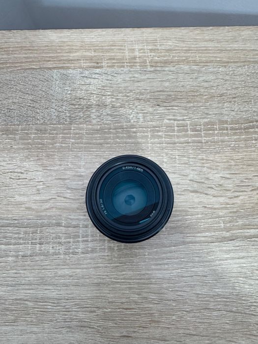 Sony a7III cu obiectivul 50 mm sony f1.8