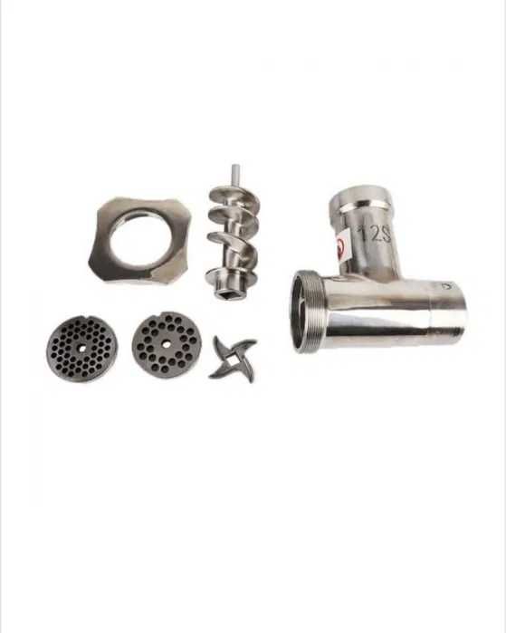 Професионална месомелачка ТК12 1200W, 150 кг/ч, 3 решетки, 2 ножа