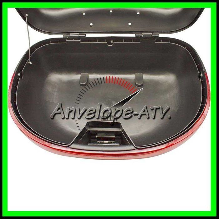 Cutie Portbagaj Topcase MOTO ATV pt Casca cu Placa Metalica 44L