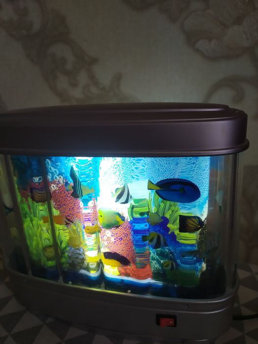 Продам светильник -аквариум