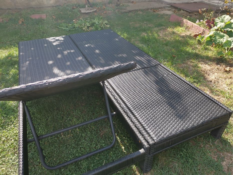 Двоен Шезлонг  спалня PVC комплект с матраци