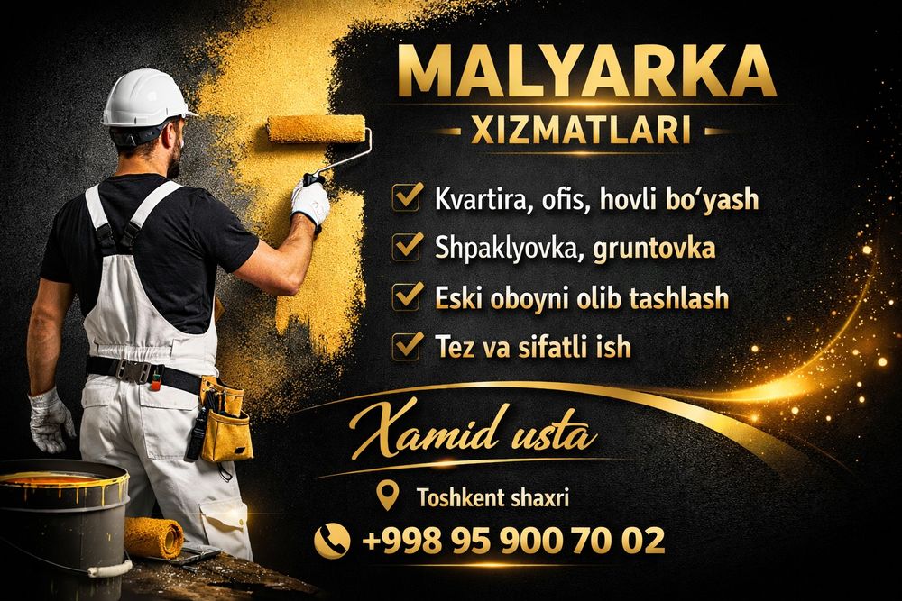 Malyarka xizmatlari